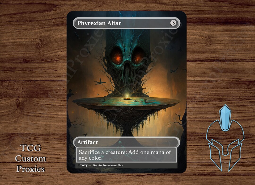 Phyrexian Altar - Magic Playtest Proxy - Fullart - Etsy