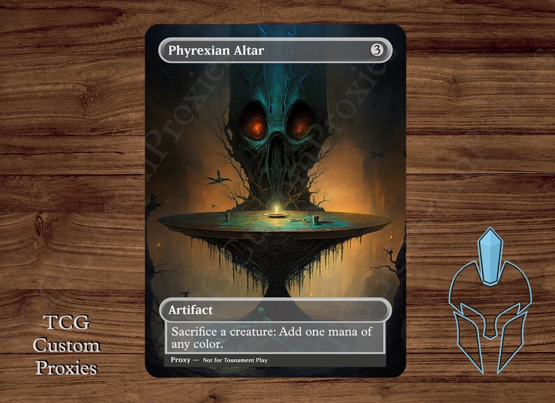 Phyrexian Altar Magic Playtest Proxy Fullart - Etsy