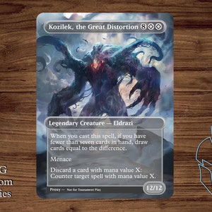 Kozilek, the Great Distortion - Magic Playtest Proxy - Fullart