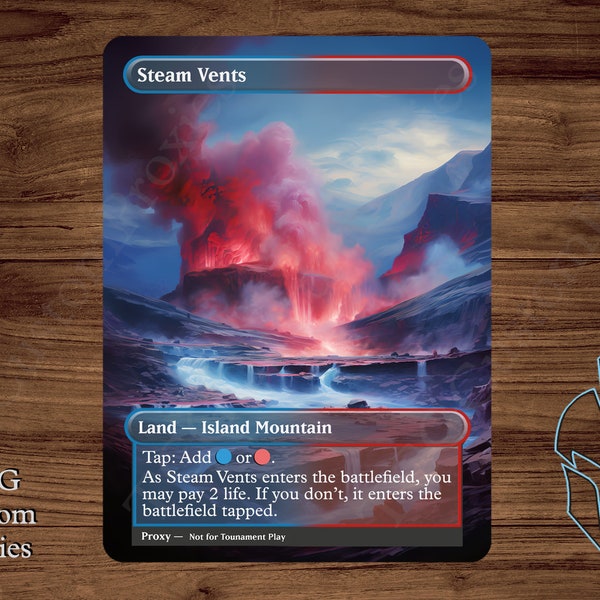 Steam Vents - Magic Playtest Proxy - Fullart