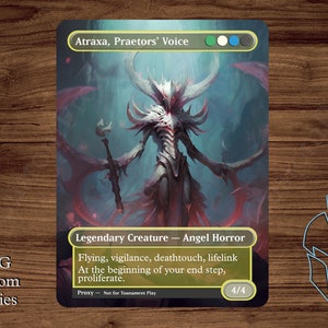 Atraxa, Praetor's Voice - Magic Playtest Proxy - Fullart