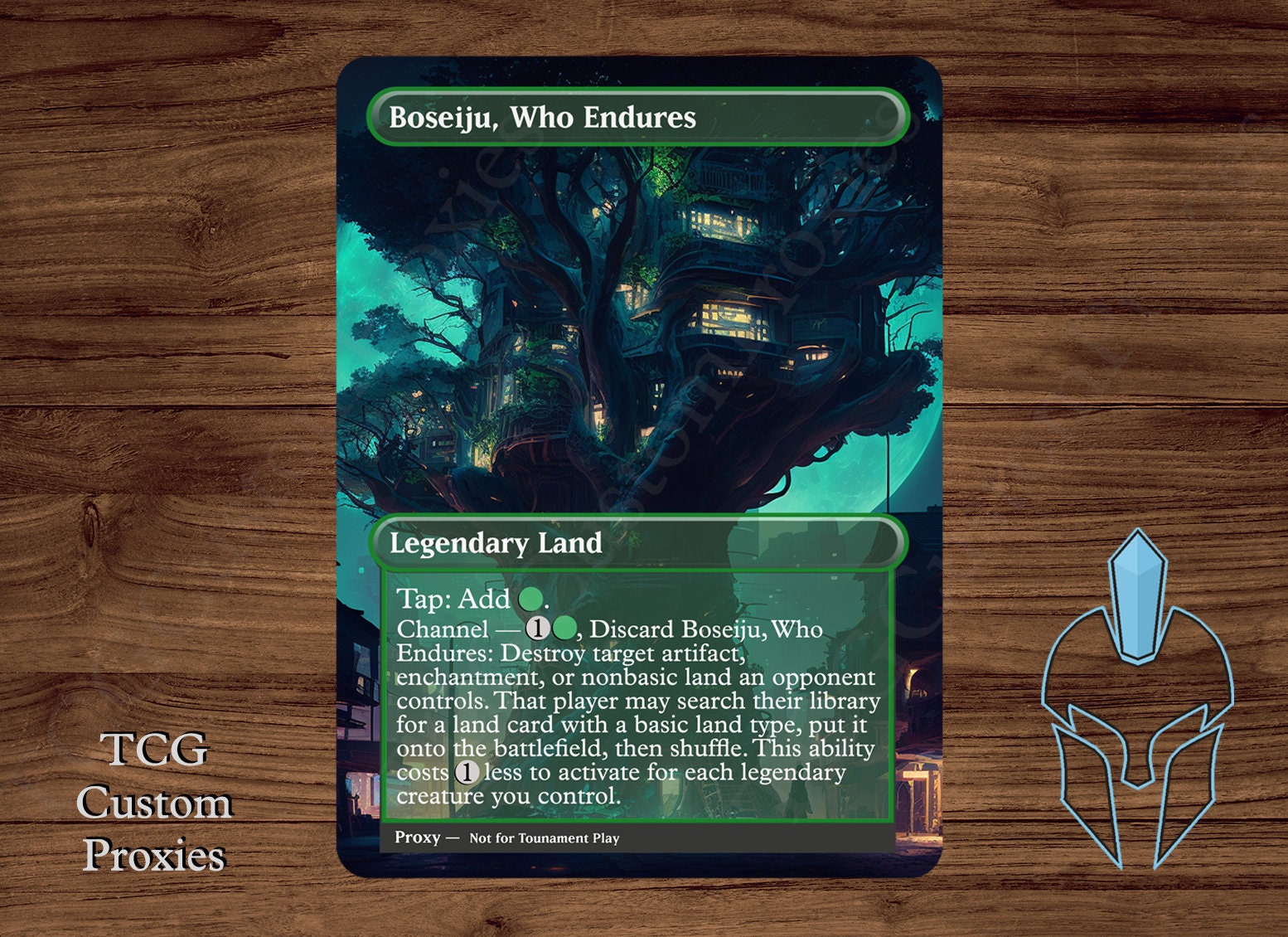 Boseiju Who Endures Magic Playtest Proxy Fullart - Etsy