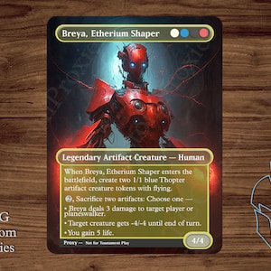 Breya, Etherium Shaper - Magic Playtest Proxy - Fullart