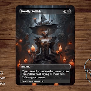 Deadly Rollick - Magic Playtest Proxy - Fullart