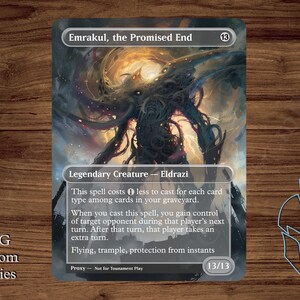Emrakul, the Promised End - Magic Playtest Proxy - Fullart