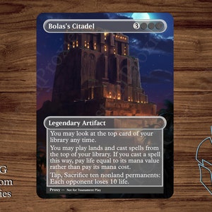 Bolas's Citadel - Magic Playtest proxy - Fullart