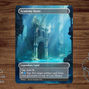 Academy Ruins - Magic Playtest Proxy - Fullart