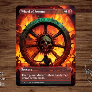 Wheel of Fortune - Magic Playtest Proxy - Fullart
