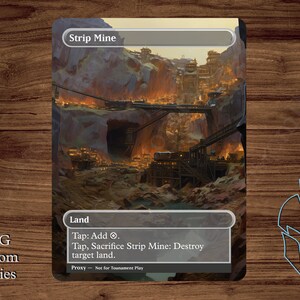 Strip Mine - Magic Playtest Proxy - Fullart