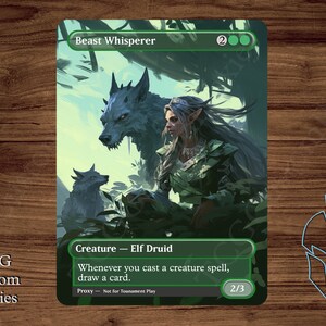 Beast Whisperer - Magic Playtest Proxy - Fullart