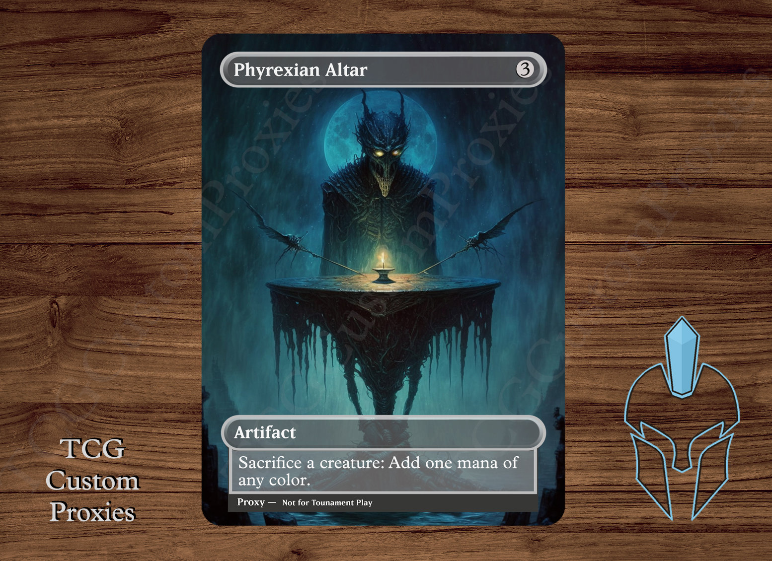 Phyrexian Altar Magic Playtest Proxy Fullart - Etsy