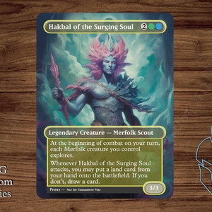 Hakbal of the Surging Soul - Magic Playtest Proxy - Fullart