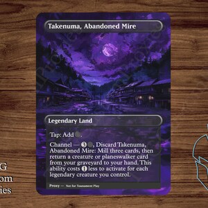 Takenuma, Abandoned Mire - Magic Playtest Proxy - Fullart