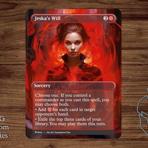 Jeska's Will - Magic Playtest Proxy - Fullart