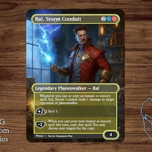 Ral, Storm Conduit - Magic Playtest Proxy - Fullart