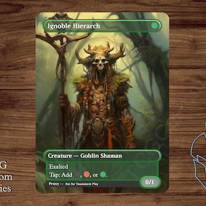 Ignoble Hierarch - Magic Playtest Proxy - Fullart