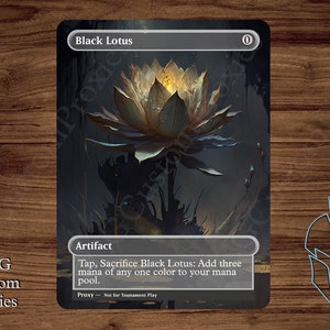 Loto Nero - Proxy Playtest Magico - Fullart