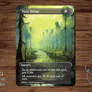 Toxic Deluge - Magic Playtest Proxy - Fullart
