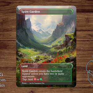 Spire Garden - Magic Playtest Proxy - Fullart