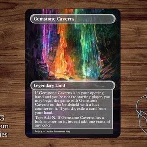 Gemstone Caverns - MAgic Playtest Proxy - Fullart