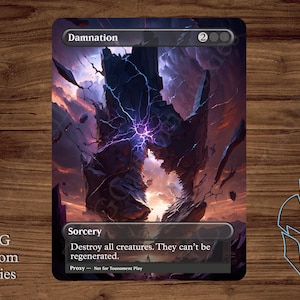 Damnation - Magic Playtest Proxy - Fullart
