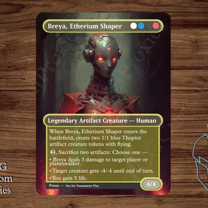 Breya, Etherium Shaper - Magic Playtest Proxy - Fullart