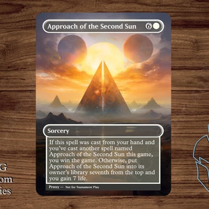 Approach of the Second Sun - Magic Playtest Proxy - Fullart