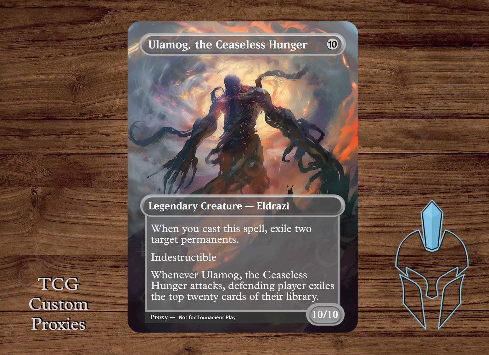 Ulamog, the Ceaseless Hunger (Borderless) (Textured Foil