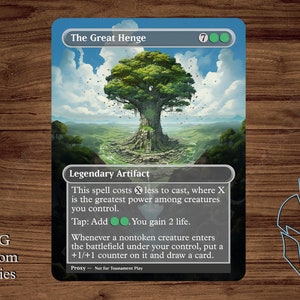The Great Henge - Magic Playtest Proxy - Fullart