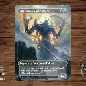 Zhulodok, Void Gorger - Magic Playtest Proxy - Fullart