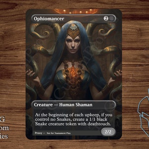 Ophiomancer - Magic Playtest Proxy - Fullart