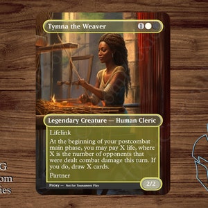 Tymna the Weaver - Magic Playtest Proxy - Fullart