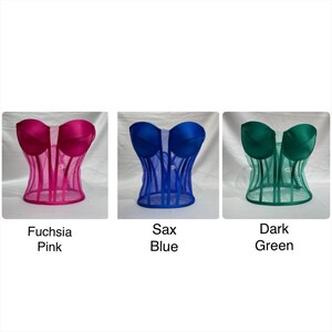 Transparentes Mesh-Corsett | Braut-Dessous Bustier Top Bild 10