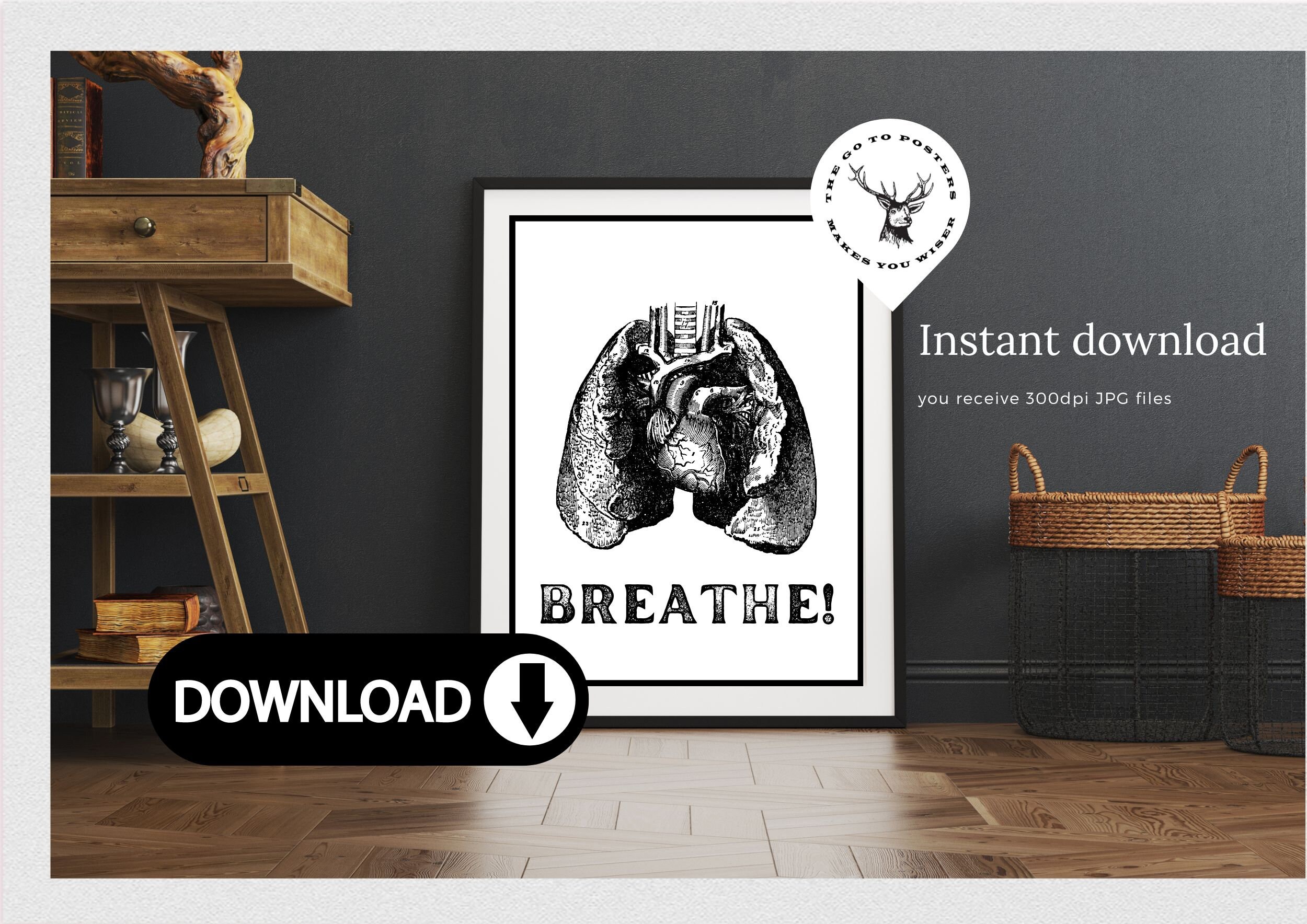 Printable Wall Decor Printable Poster for Download Wall Art Digital ...