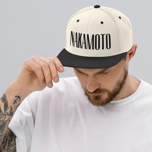 Nakamoto Snapback Hat