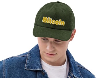 Bitcoin Corduroy Hat