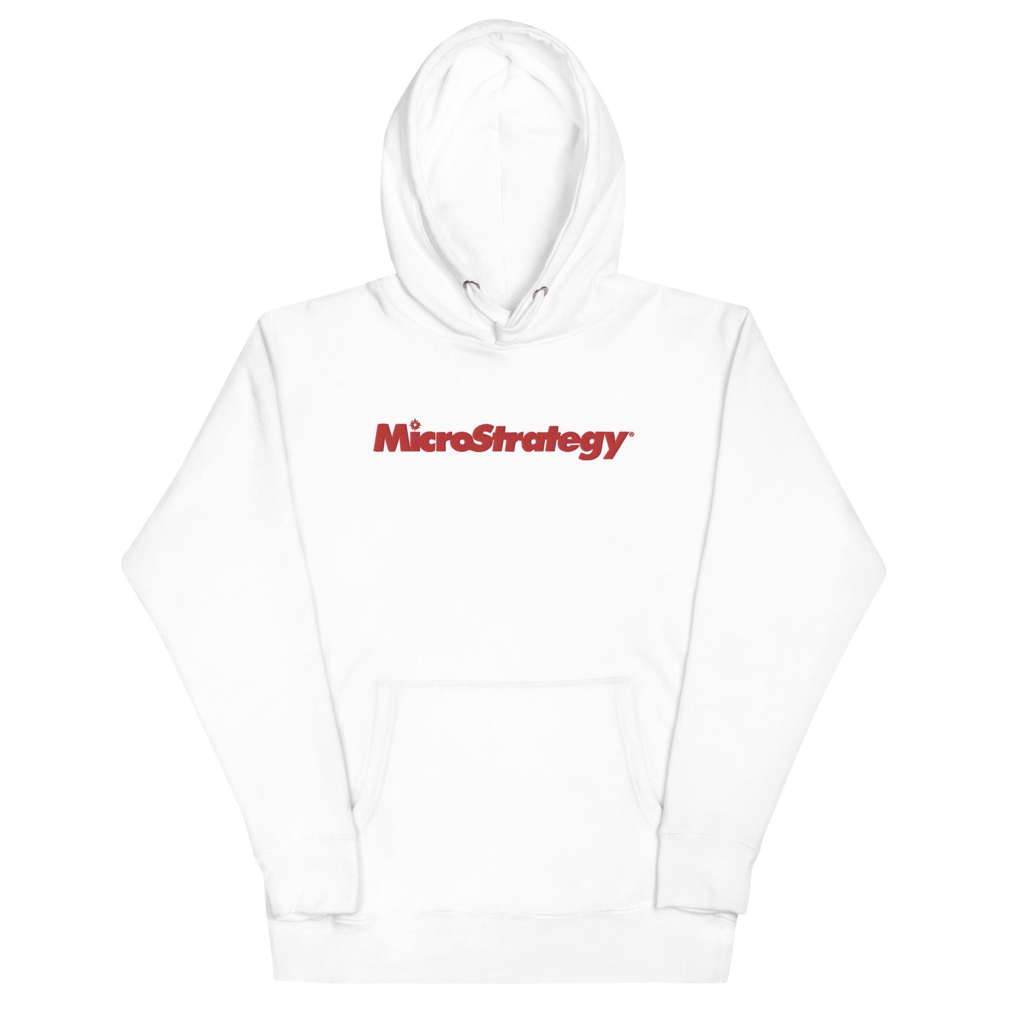 Microstrategy Premium Embroidered Hoodie - Etsy Ireland