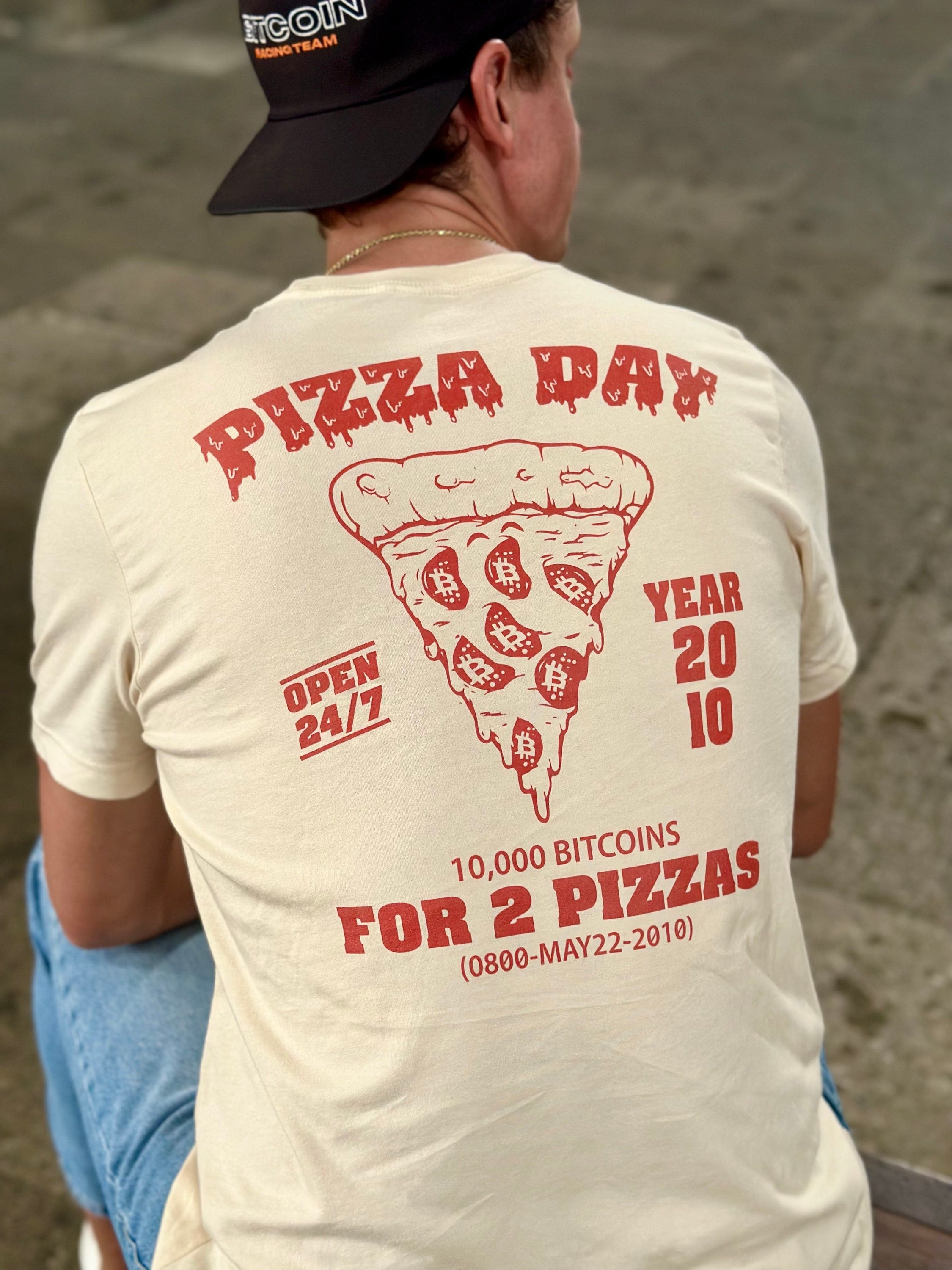 Bitcoin Pizza Tag T-Shirt - Etsy.de