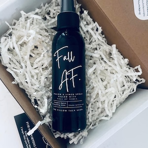 Fall AF.  All Natural Pillow and Linen Spray, Natural Room Spray, Pumpkin Spice Oils, fall gifts, fall home decor, pumpkin scents, pumpkin