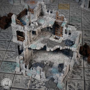 Tor Ithilas rike - Herrgårdsruin 28 mm/15 mm | Gondor stad | Erövringsskapelser | Bordsceneri