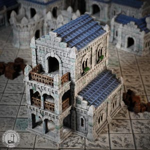 Tor Ithilas rike - Herrgård 28 mm/15 mm | Gondor stad | Erövringsskapelser | Bordsceneri