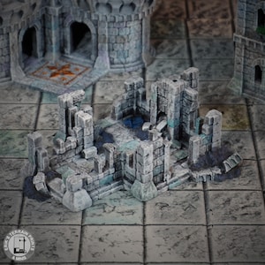 Tor Ithilas rike - Husruin 28 mm/15 mm | Gondor stad | Erövringsskapelser | Bordsceneri