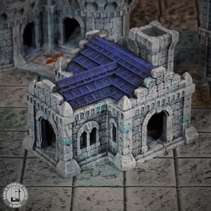 Tor Ithilas rike - Hus 28 mm/15 mm | Gondor stad | Erövringsskapelser | Bordsceneri