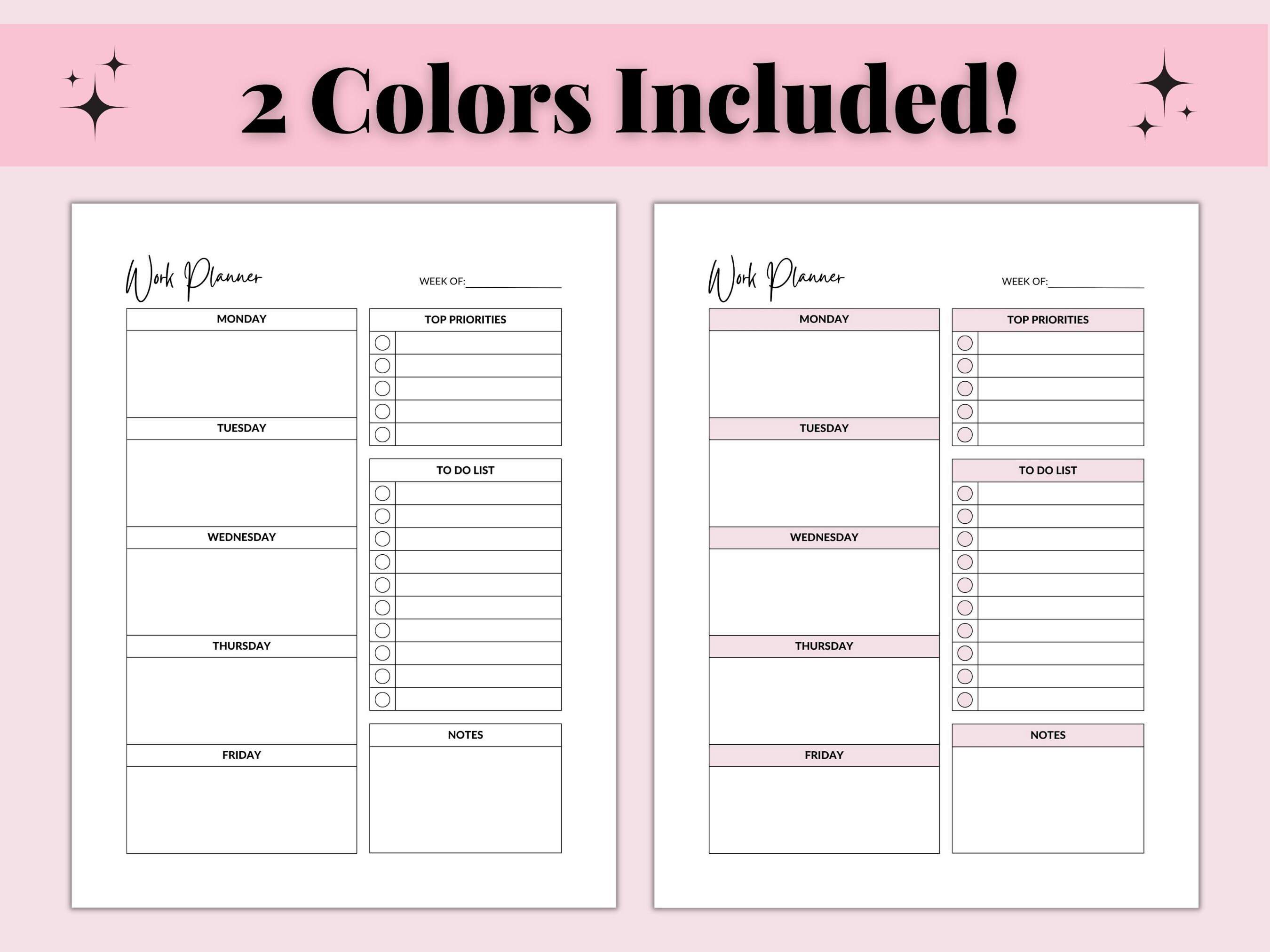 Work From Home Daily Schedule Example