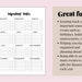 Important Dates Printable, Important Dates Tracker, Monthly Planner ...