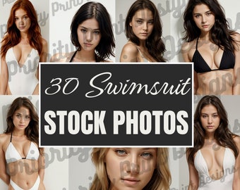 30 Swimsuit Bikini Model Stock Photos, Commercial Use License, Stock Pictures, Stock Images, Female Model Stock Pics, Licensed Images Woman