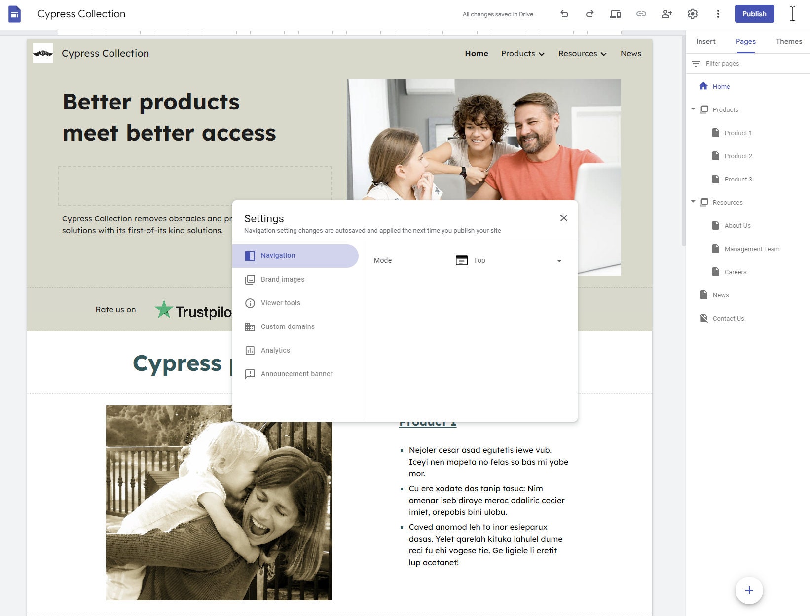 Google Site Template Medical Template Responsive Website Web Site