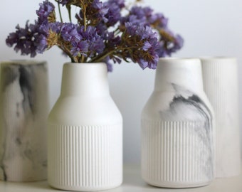 Vase, decorative vase, dried flowers, vase candlestick, scandi, scandi, decorative dried flowers, vase grooves