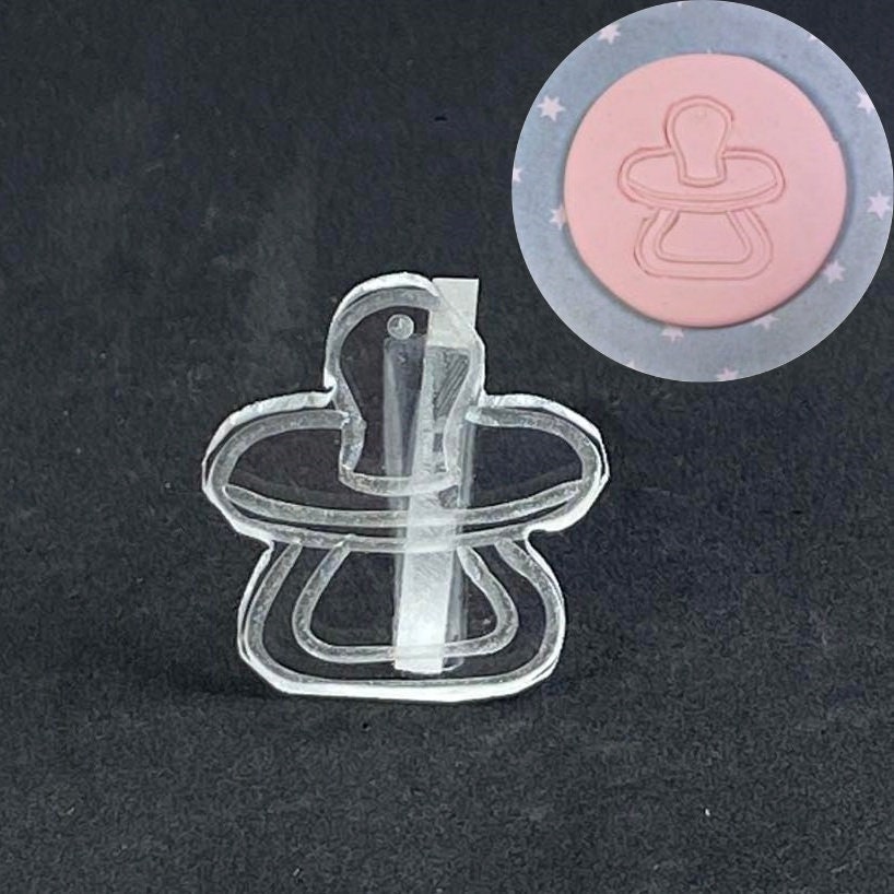 Baby Embossers, Acrylic Embosser, Pacifier Embosser, Rubber Ducky
