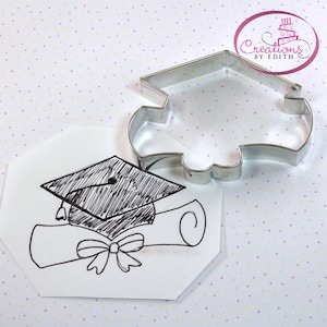 Gorra y diploma cortadora de galletas -Liquidación